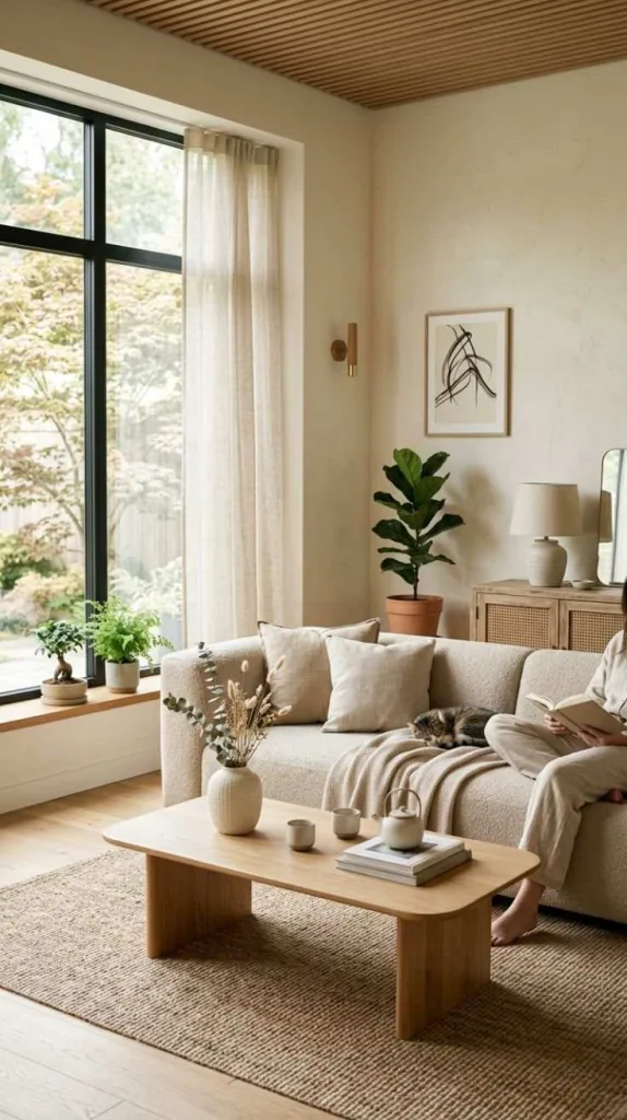 Beige Couch Living Room Worth Saving 8 Japandi Beige Haven