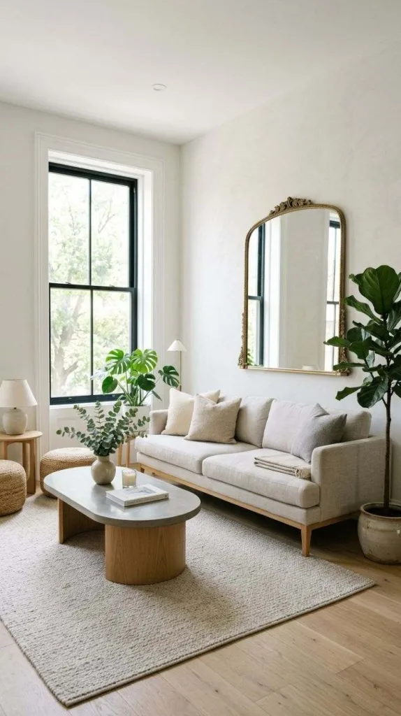 How to Brighten a Dark Room and Make It Feel Twice as Big 9 Keep Decor Minimal