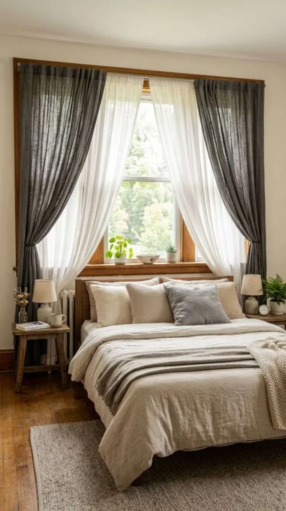 Layered Curtain Backdrop