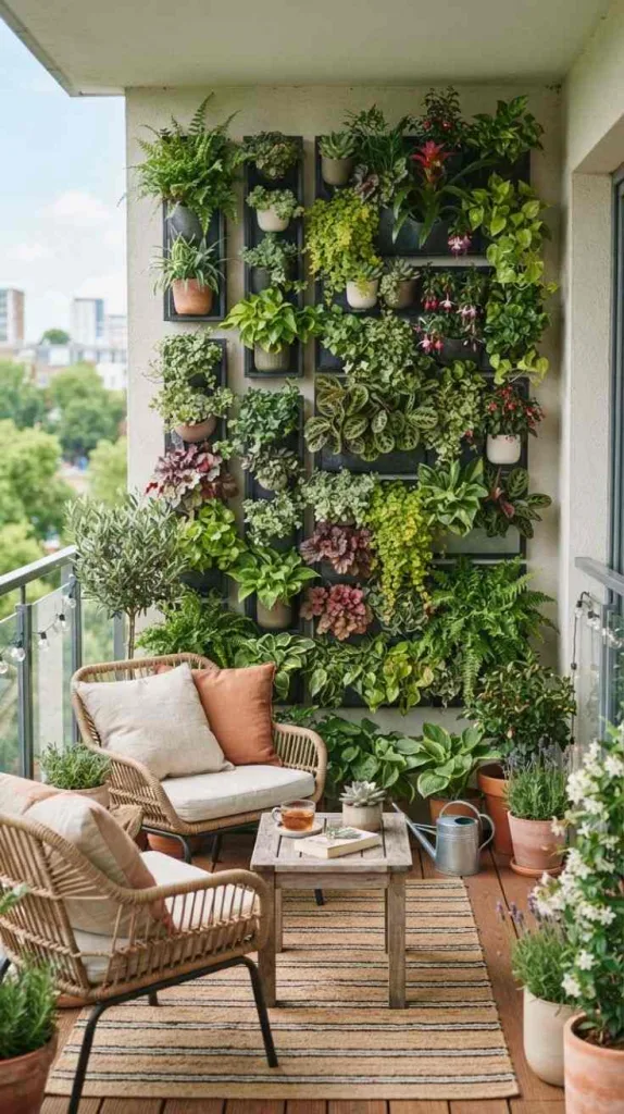 Living Vertical Garden Feature