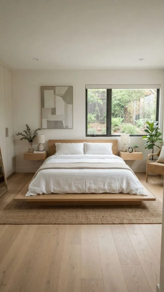 Low Profile Platform Bedroom