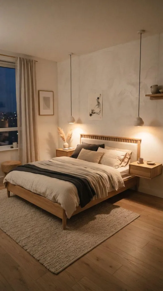 Minimalist Pendant Bedside Lighting