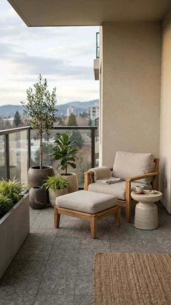 Create an Aesthetic Balcony Decor You'll Never 12 Modern Zen Balcony Escape