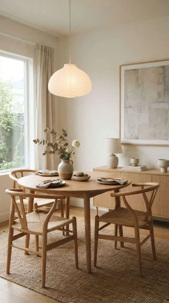 9+ Japandi Dining Room Design for a Modern Home 7 Neutral Japandi Dining Decor