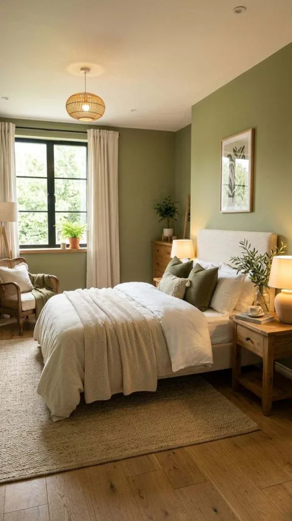 Olive and Cream Palette