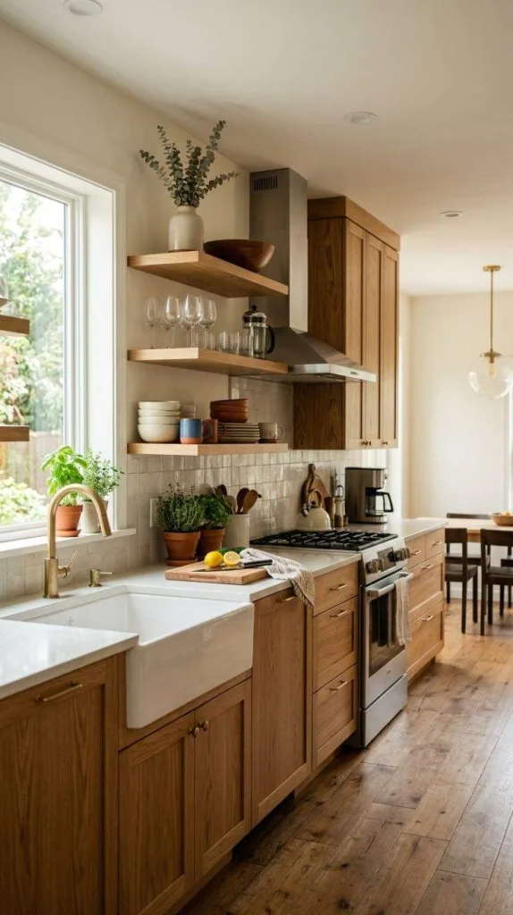 Open Shelves