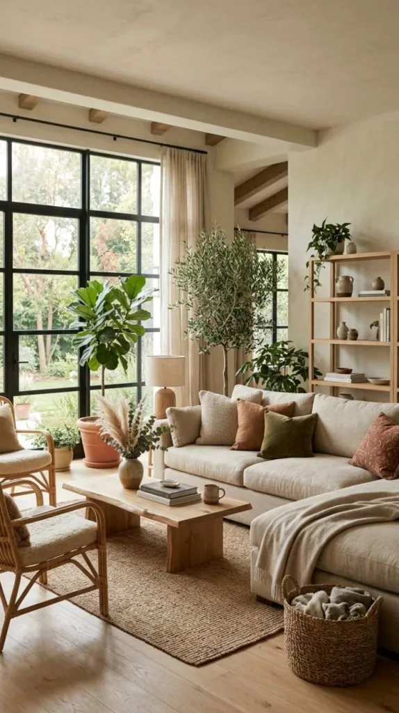 Beige Couch Living Room Worth Saving 3 Organic Modern Beige