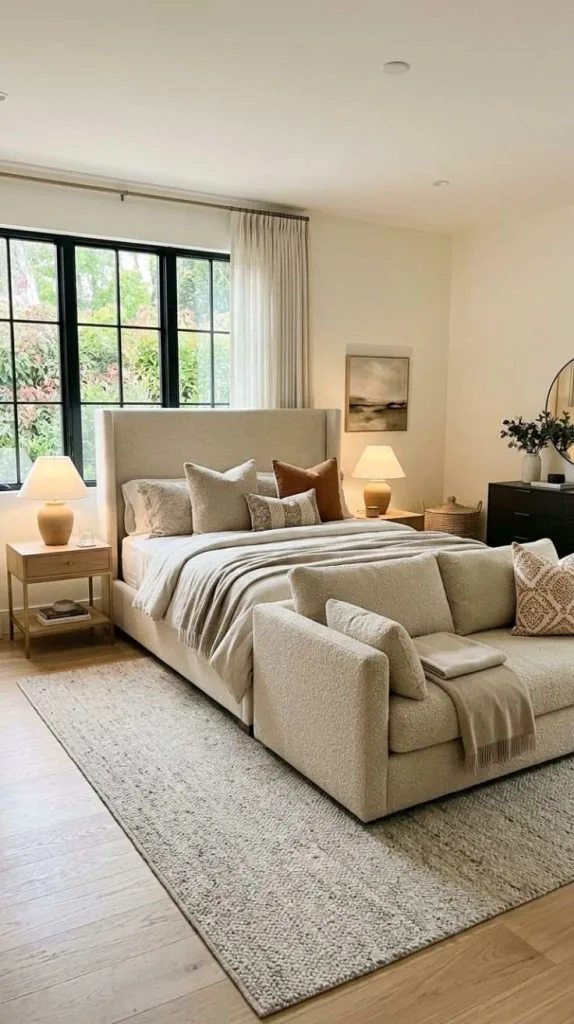 Bedroom Couch Ideas That Feel So Cozy 7 Ottoman Style Seating
