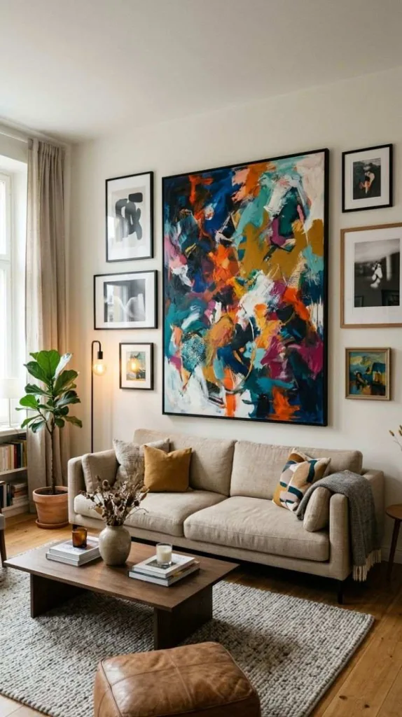 Oversized Statement Art