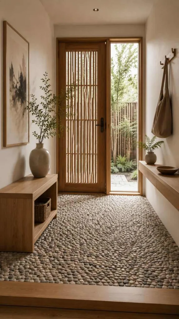 Pebble Stone Floor Detail