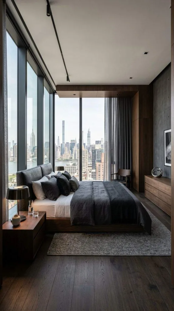 These Masculine Bedroom That Feels Like a Five-Star Suite 11 Penthouse Style Bedroom