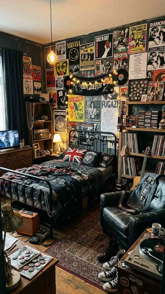 The Grunge Bedroom Everyone Is Saving Right Now 4 Punk Rock Bedroom