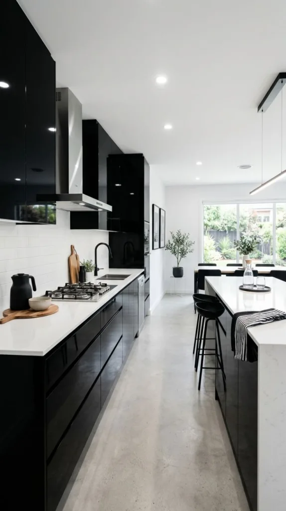 Quartz Countertops Contrast