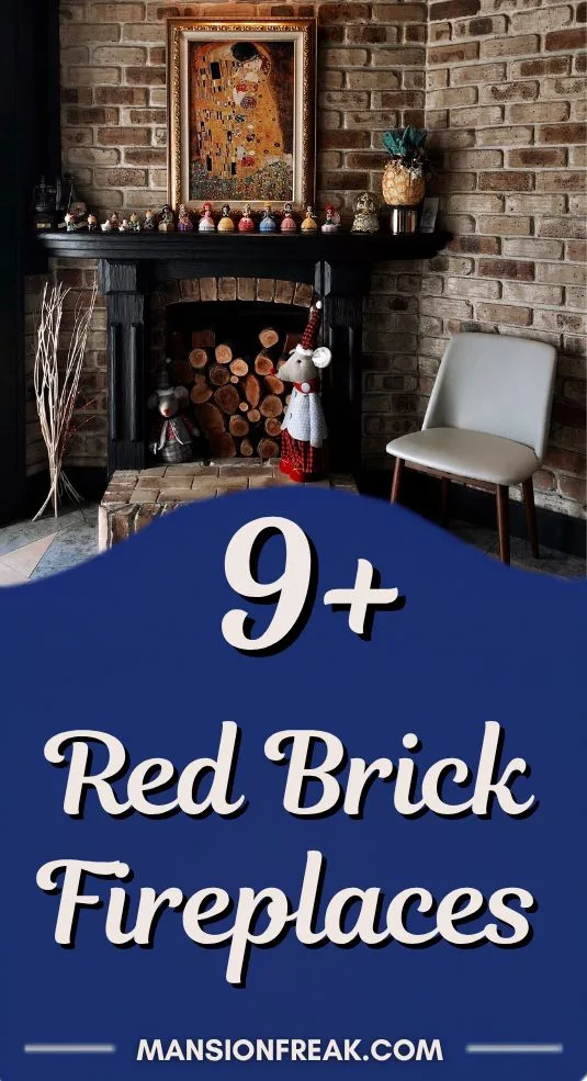 Red Brick Fireplaces