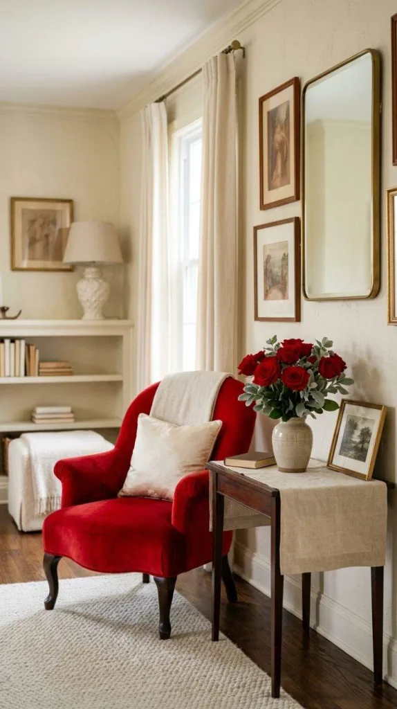  Red and Soft Cream