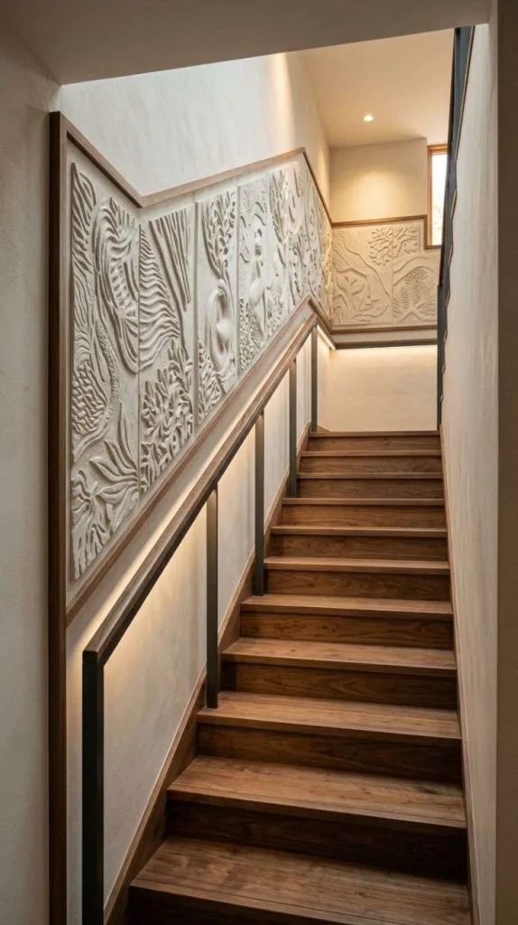 Sculptural Wall Relief Panels