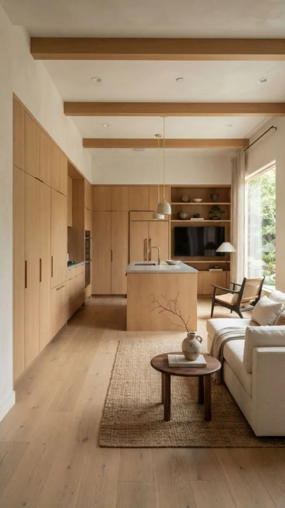 I Found 10 Japandi Interior Ideas You Tried Sooner 5 Seamless Built-In Cabinetry