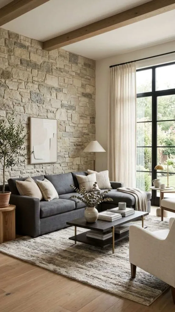 These Charcoal Couch Living Room Ideas Inspiration You'll Want to Save 6 Stone & Linen