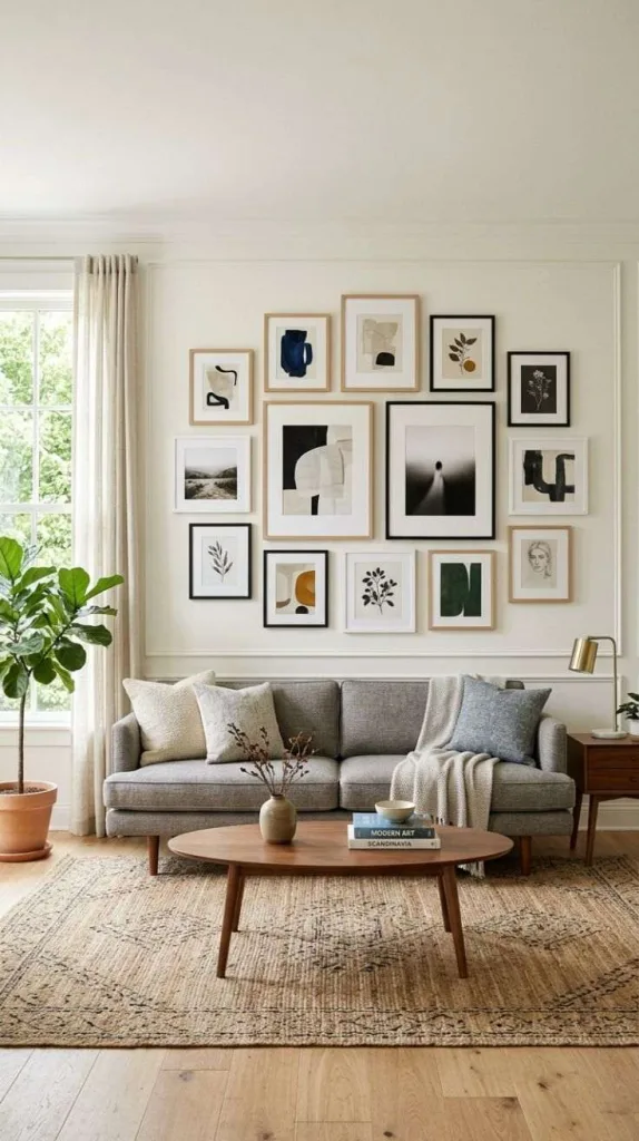 Symmetrical Frame Layout