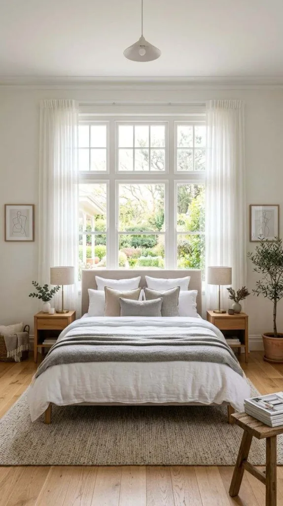 Symmetrical Window Layout