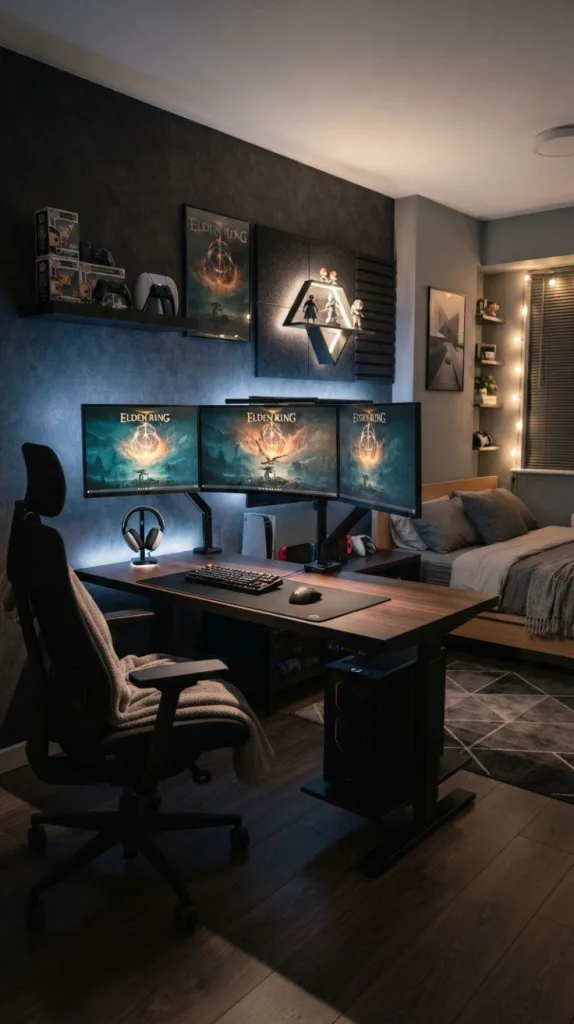 My Dream Modern Men's Bedroom Setup That Looks Expensive 10 The Gamer's Dream Room