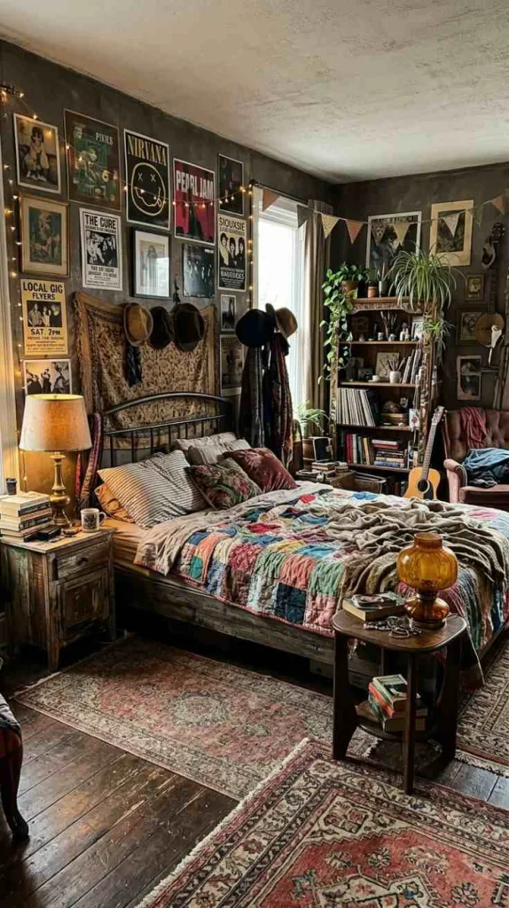 The Grunge Bedroom Everyone Is Saving Right Now 9 Thrifted Retro Bedroom