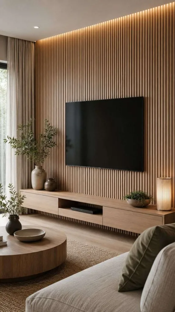 Timber Slat Feature