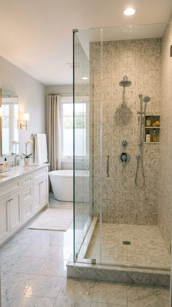 These Timeless Bathroom Ideas Worth Saving Before Your Next Remodel 12 Traditional Brass Wall Sconces
