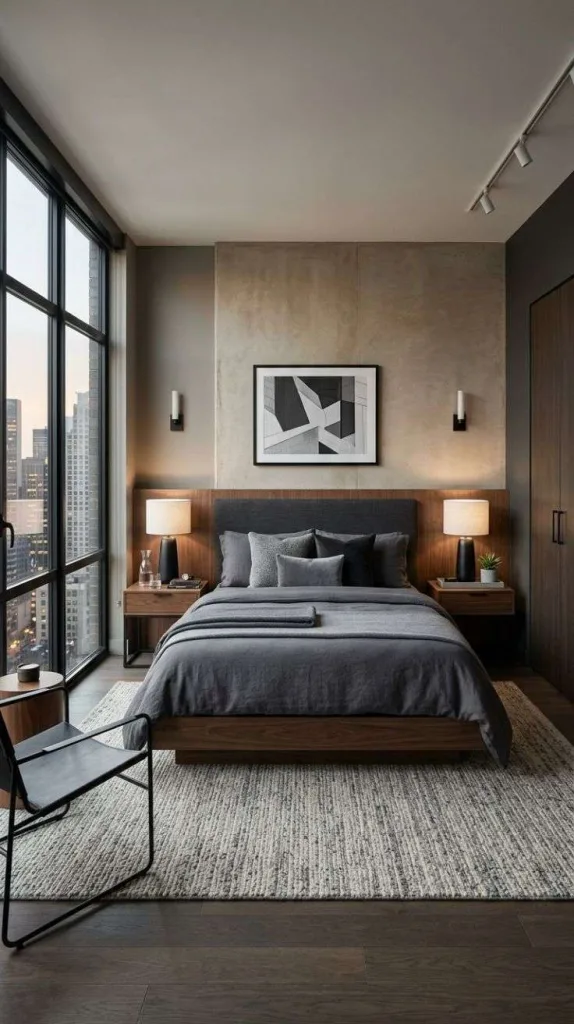 These Masculine Bedroom That Feels Like a Five-Star Suite 4 Urban Elegance Bedroom