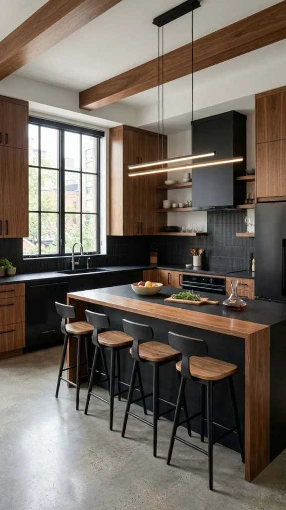 Urban Walnut Elegance
