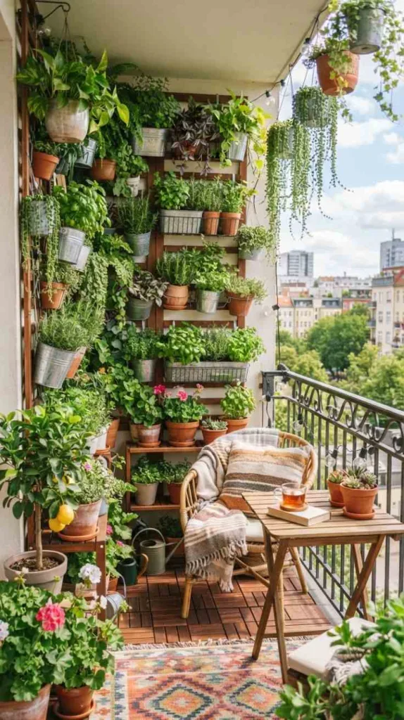 Vertical Garden Balcony Design