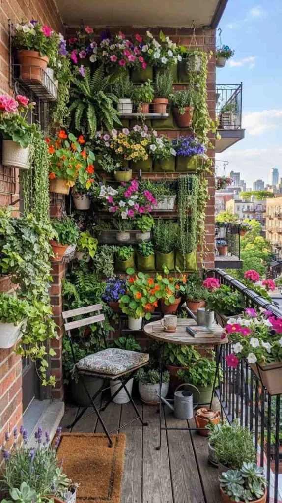 Vertical Garden Balcony Wall