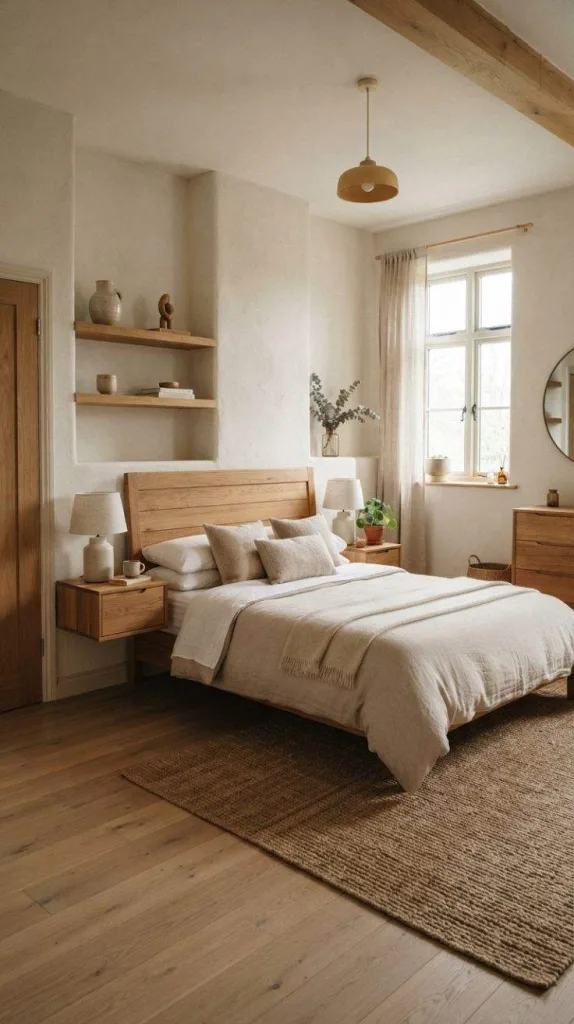 Warm Wood Minimalist Retreat