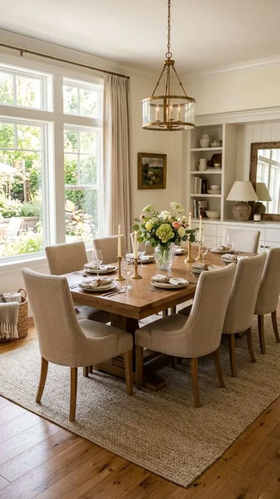 These Nancy Meyers Dining Room Details Designers Can't Stop Using 6 White Oak Dining