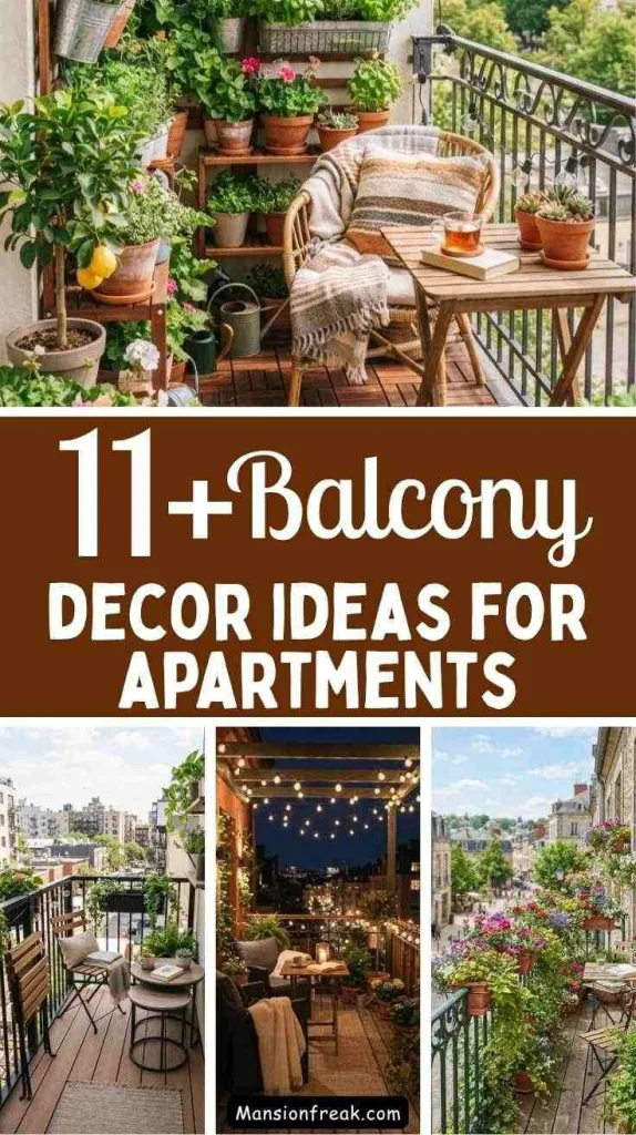 balcony decor ideas for apartments