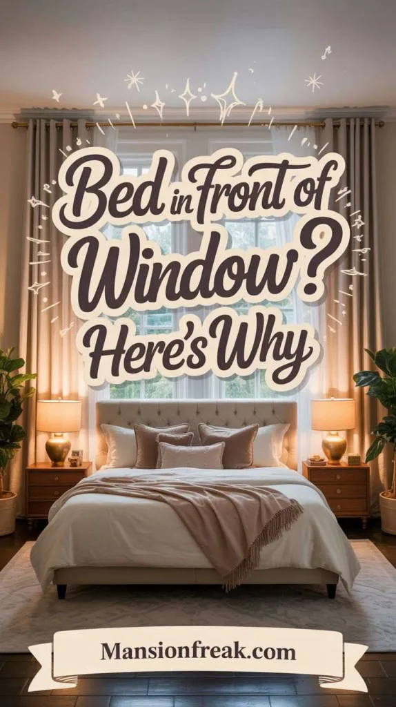 Bed in Front of Window