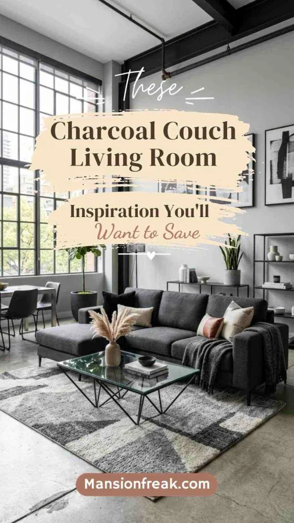 These Charcoal Couch Living Room Ideas Inspiration You'll Want to Save 2 Charcoal Couch Living Room Ideas