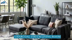 charcoal couch living room