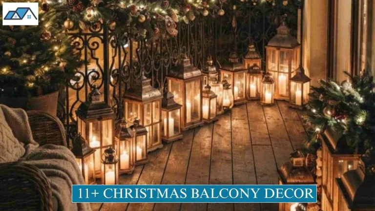 christmas balcony decor