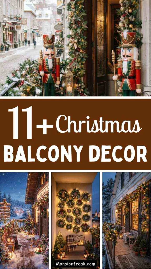 Christmas Balcony Decor