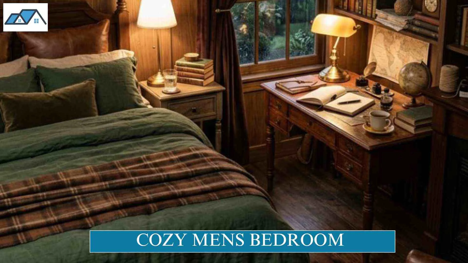 The Cozy Mens Bedroom Trend That's Taking Over Pinterest 1 cozy mens bedroom