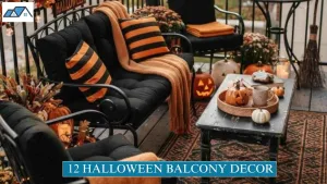halloween balcony decor