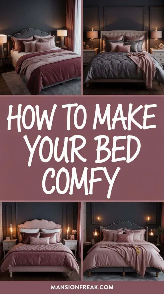 How to Make Your Bed Comfy