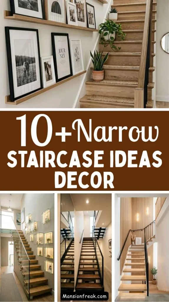 Narrow Staircase Ideas Decor 