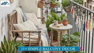 simple balcony decor